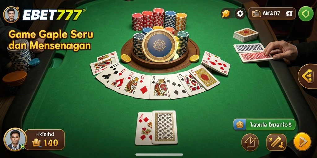Tampilan gameplay seru dan menarik dari EBET777.