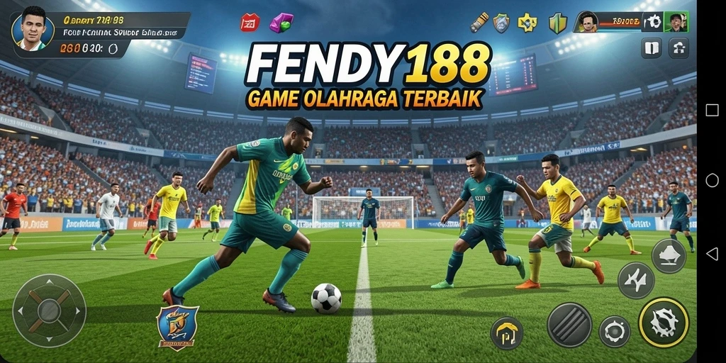 Tampilan gameplay menarik dari FENDY188 dengan aksi olahraga seru.