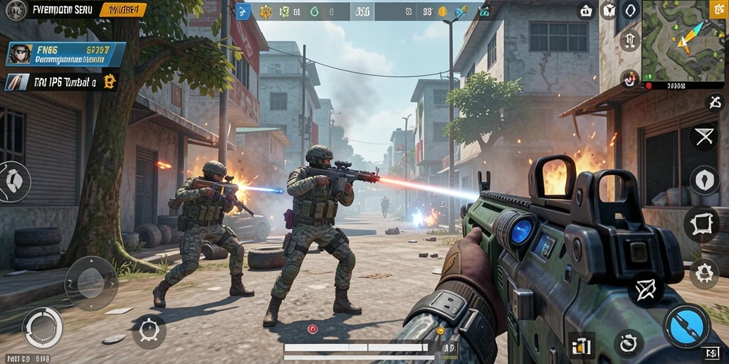 Tampilkan aksi menegangkan dari gameplay FW66 yang seru.