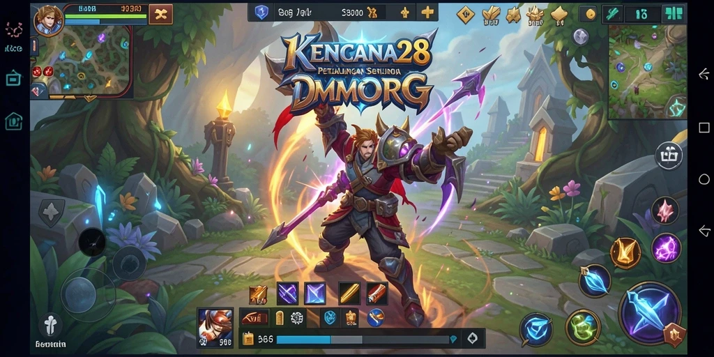 Tampilan gameplay KENCANA28 yang menarik dalam petualangan MMORPG.