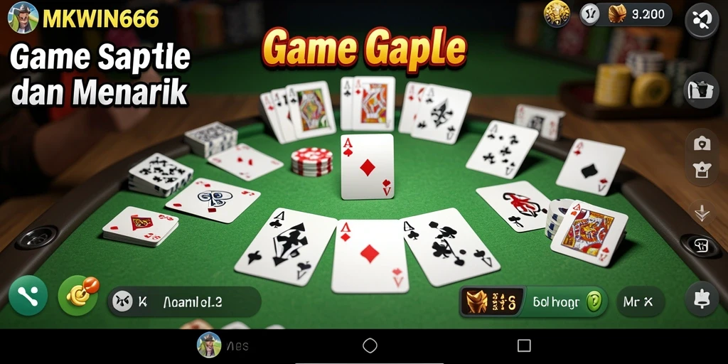 Tampilan gameplay seru MKWIN666 dengan grafis yang menarik.