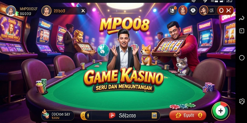 Tampilan gameplay MPO08 yang mengasyikkan dan menarik.