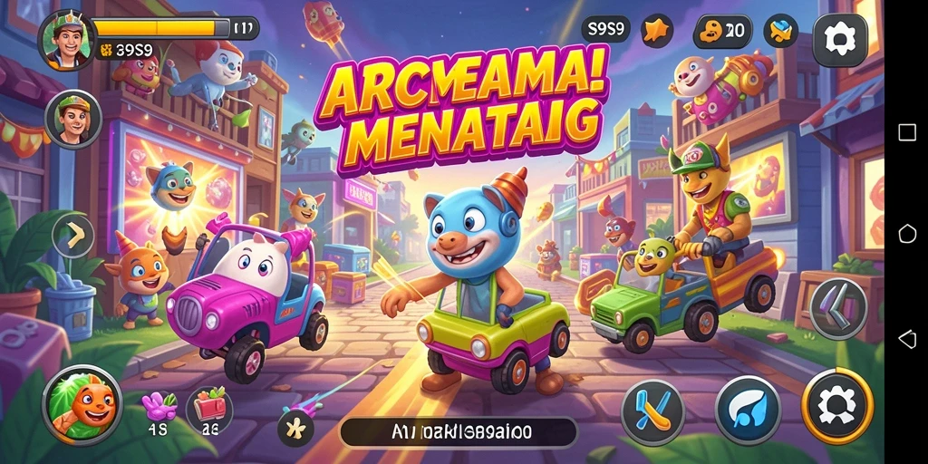 Tampilan gameplay S9S9 yang penuh aksi dan seru.
